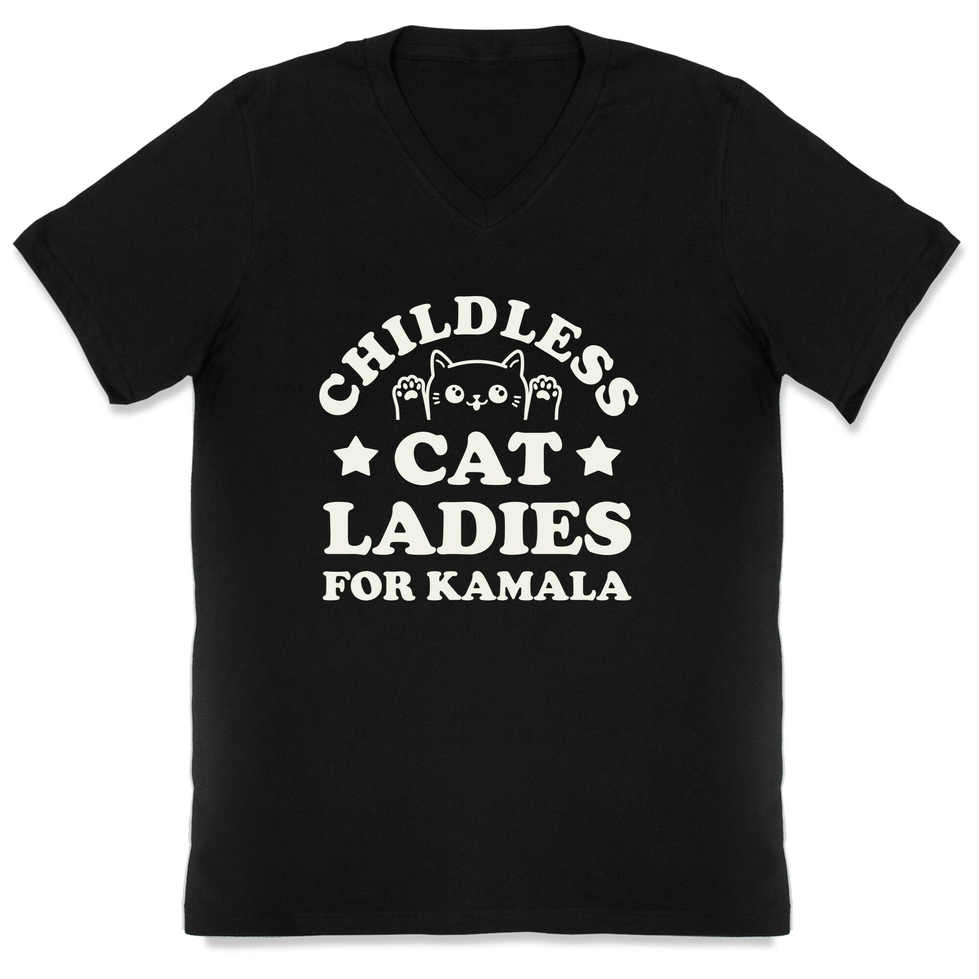 Childless Cat Ladies for Kamala V-Neck